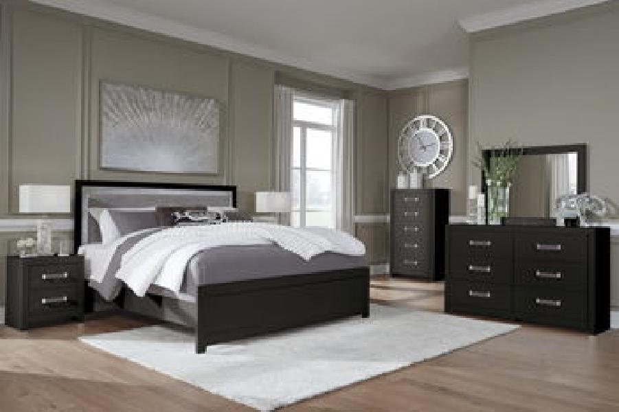 Image of Maeling - Bedroom Mirror - Black
