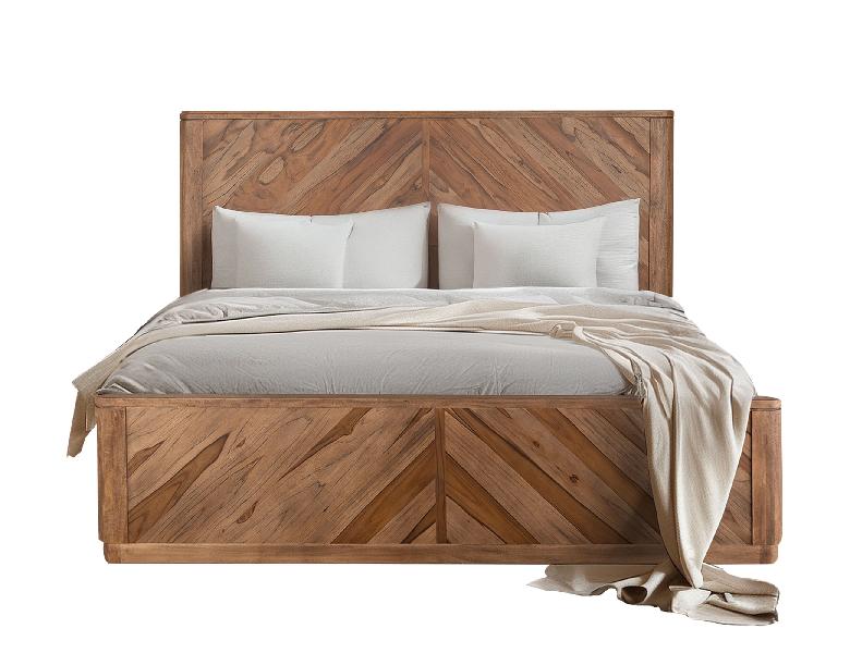 Image of Balam - Queen Bed - Light Brown