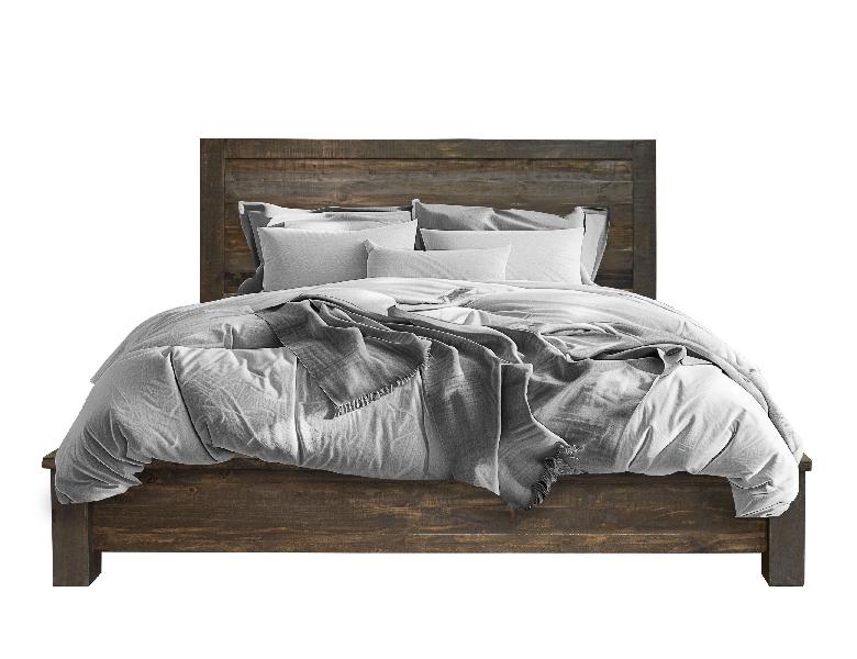 Image of Loft Brown - California King Platform Bed - Dark Brown