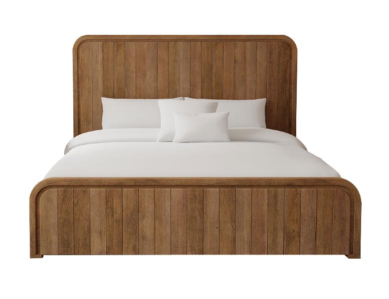 Image of Mezquite - King Platform Bed - Reddish Brown
