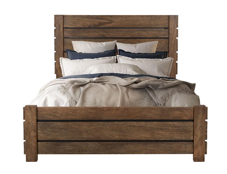 Image of Merida - Queen Bed - Barrel Brown