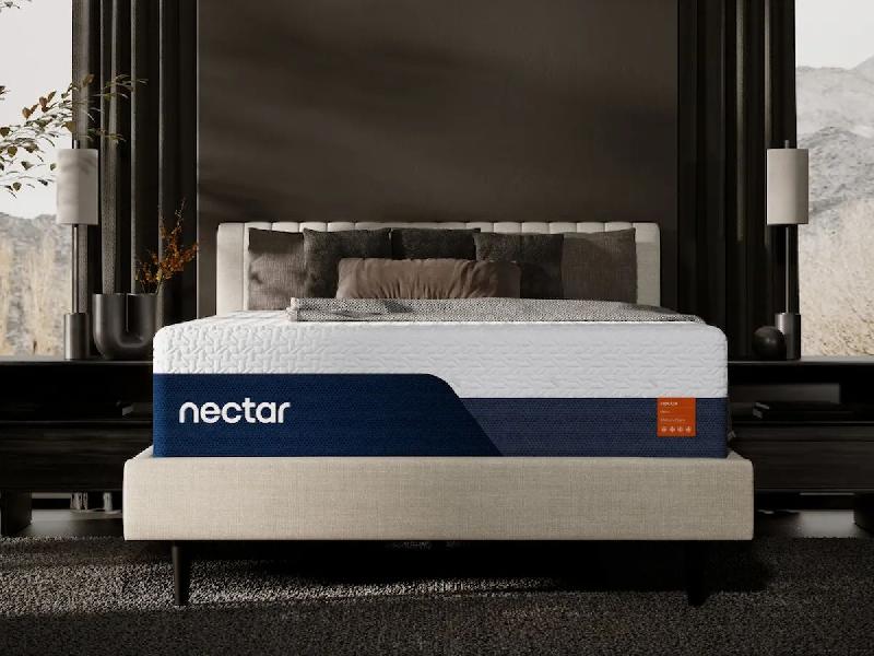Image of Nectar Ultra Memory Foam - California King Mattress - Fabric - White