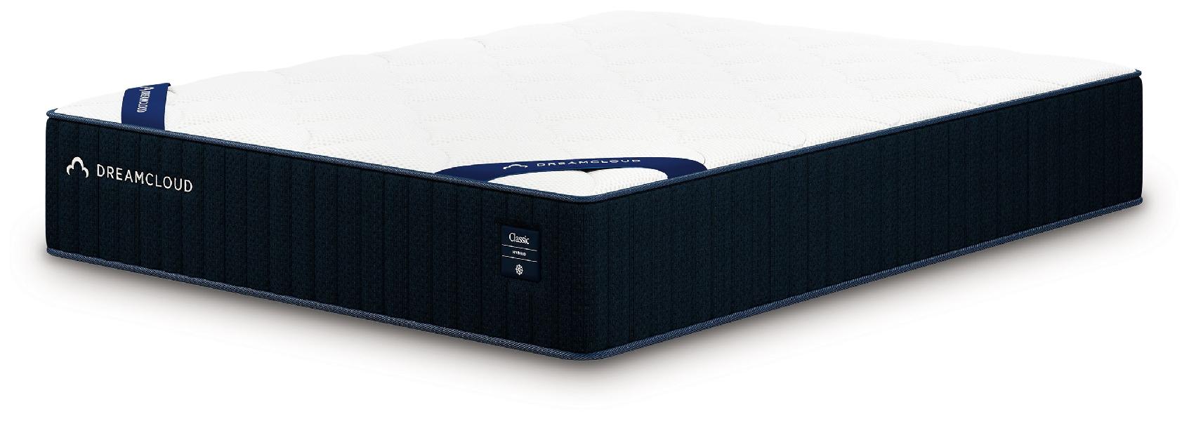 Image of DreamCloud Classic Hybrid - Twin Mattress - White