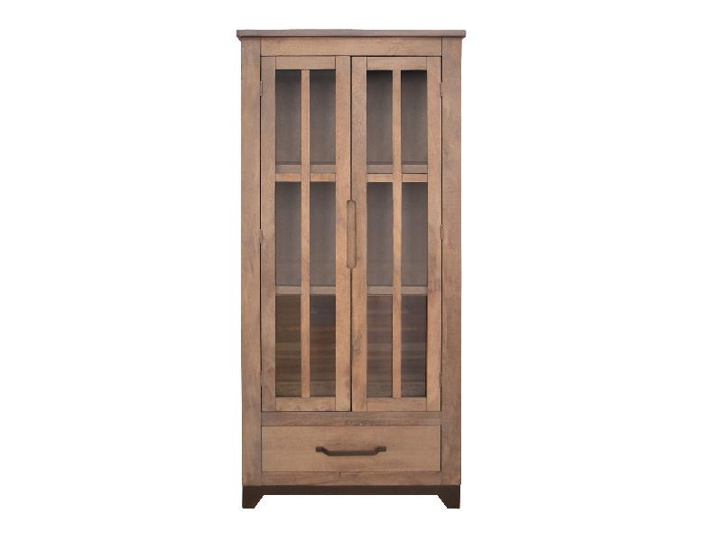 Image of Natural Parota - Cabinet - Brown Cappuccino