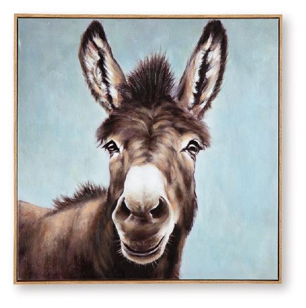 Image of Landerton - Wall Art - Brown / Blue / White