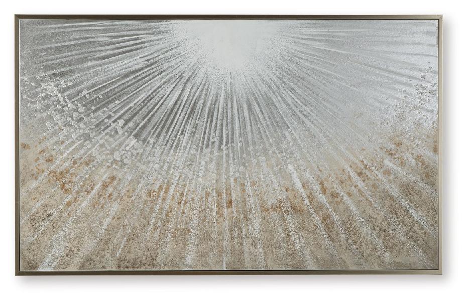 Image of Waldard - Wall Art - Gray / Taupe / White