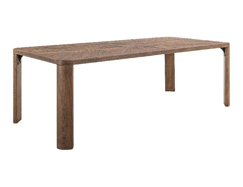 Image of Balam - Table - Almond / Barrel Brown