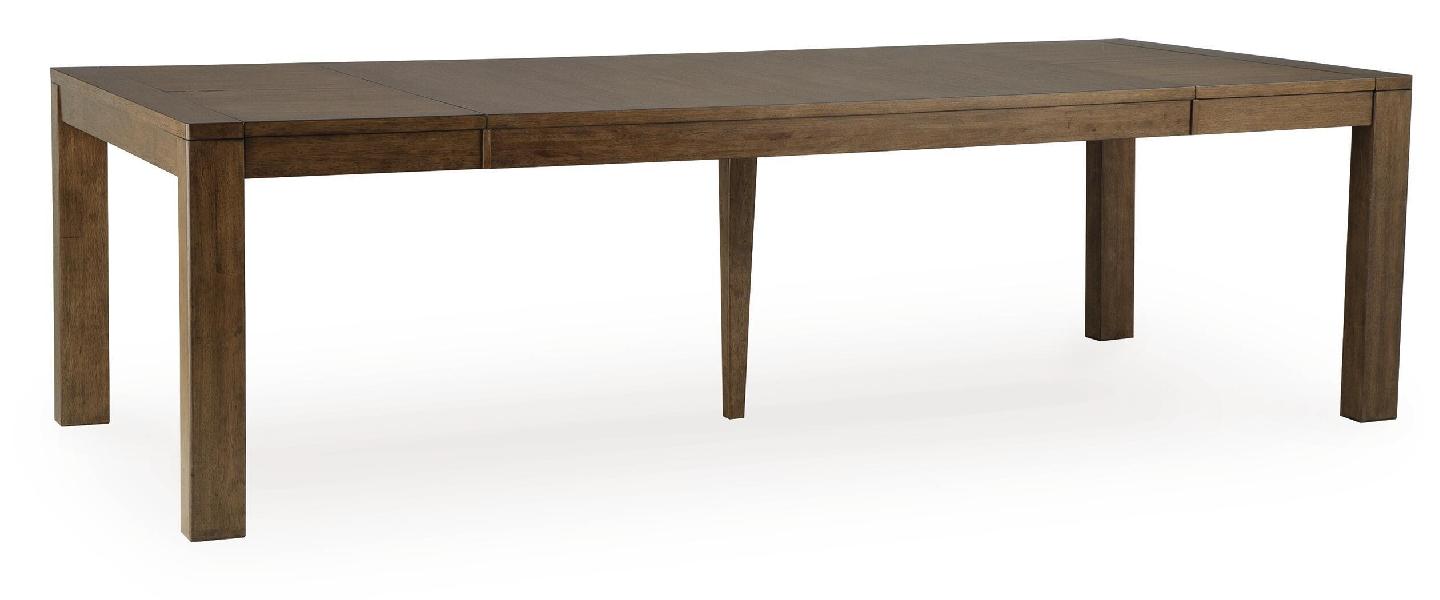 Image of Marxmore - Rectangular Dining Room Butterfly Extension Table - Brown