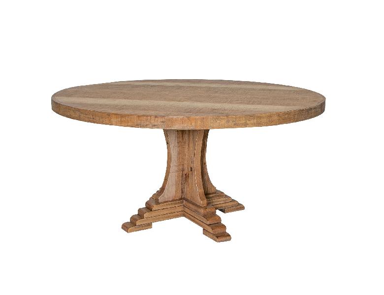Image of Marquez - Round Table - Two-Tone Light Brown