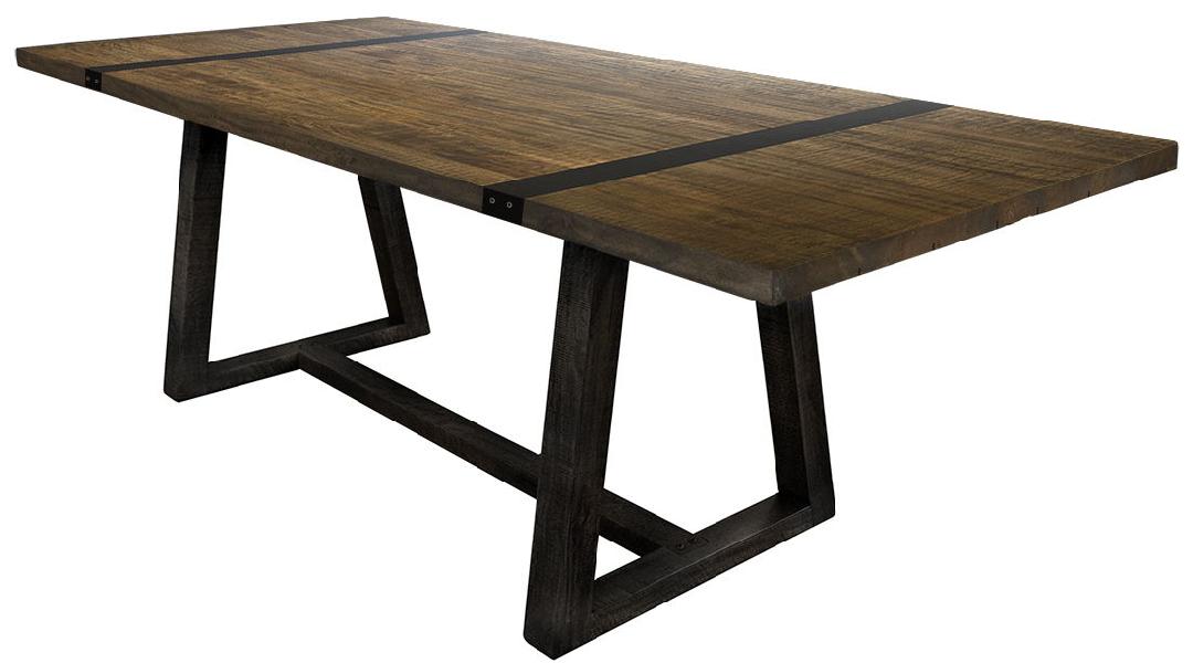 Image of Urban Art - Dining Table - Dark Brown