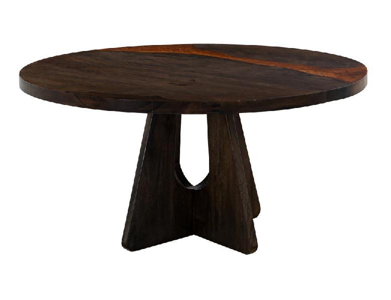 Image of Raramuri - Round Table - Dark Brown