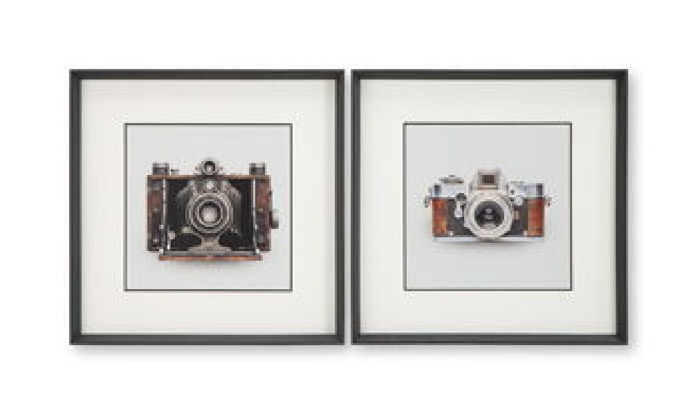 Image of Dirkgrove - Wall Art Set (Set of 2) - Black / White / Brown