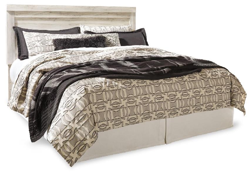 Bellaby - King Panel Headboard - Whitewash