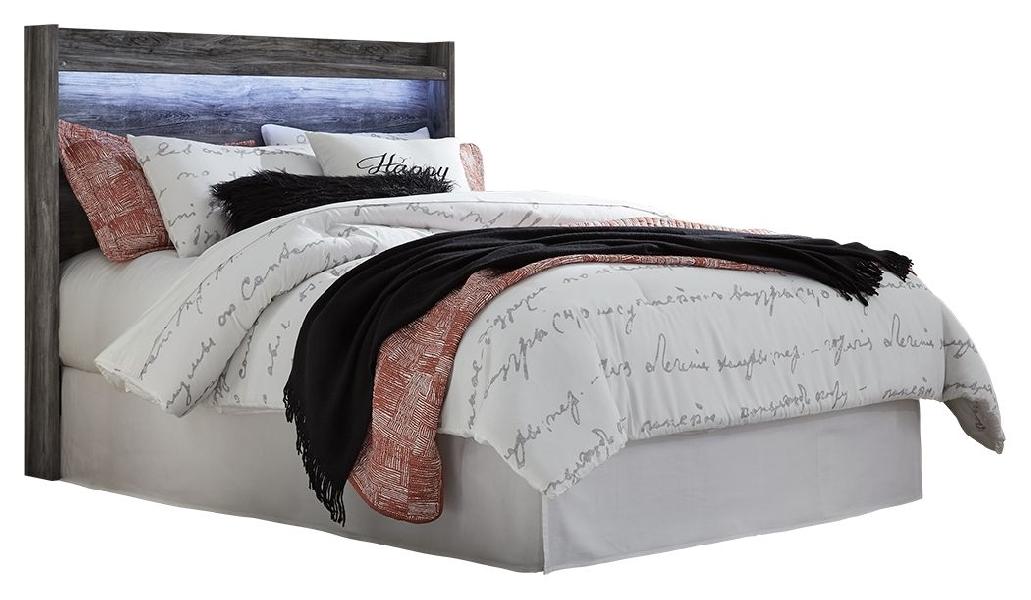 Image of Baystorm - Queen Panel Headboard - Gray