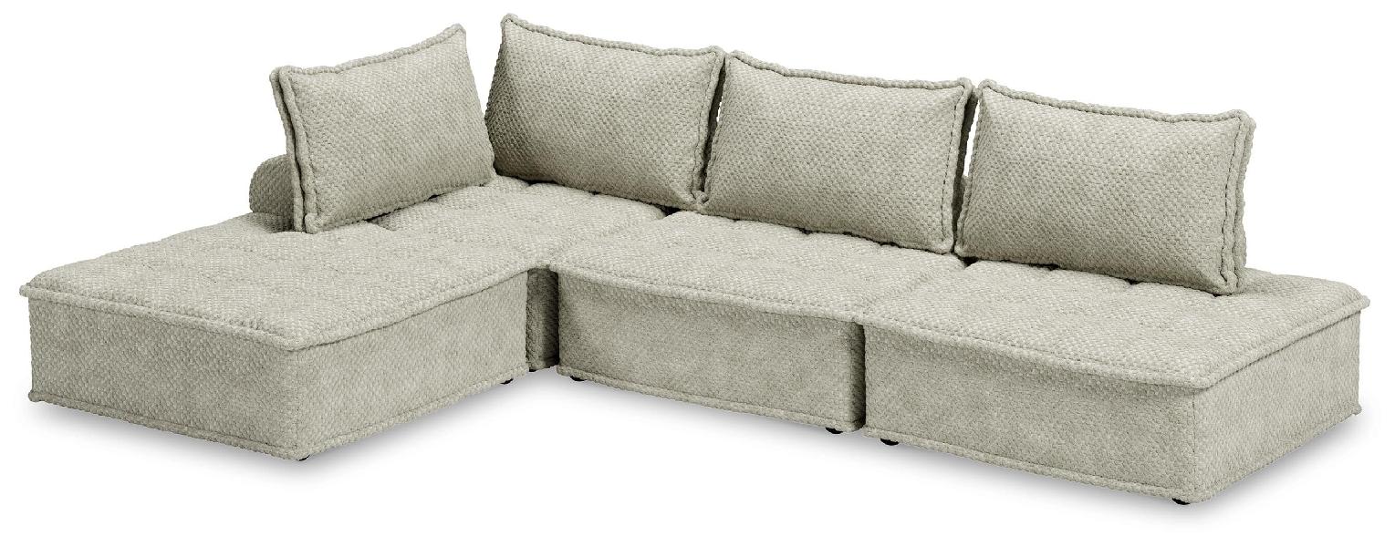 Image of Bales - 4-Piece Modular Seating - Taupe