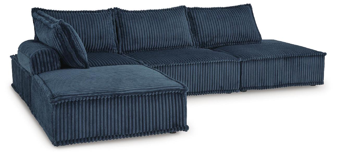 Image of Bales - 4-Piece Modular Seating - Navy