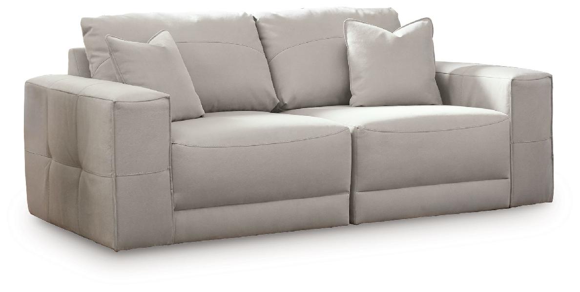 Image of Next-Gen Gaucho - 2-Piece Sectional Loveseat - Gray