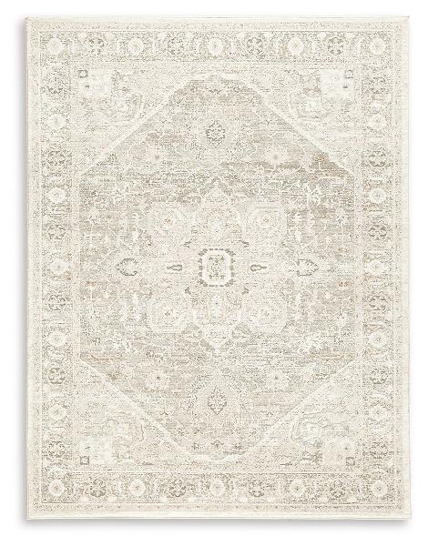 Gatwell - 5' x 7' Rug - Ivory / Gray / Tan