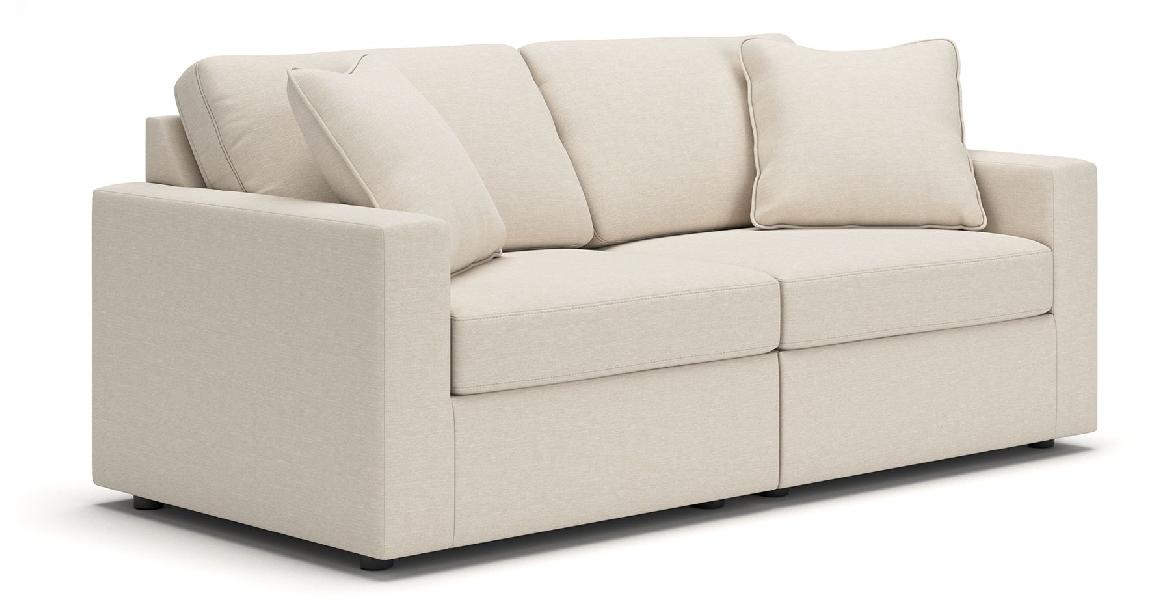 Image of Modmax - 2-Piece Sectional - Oyster