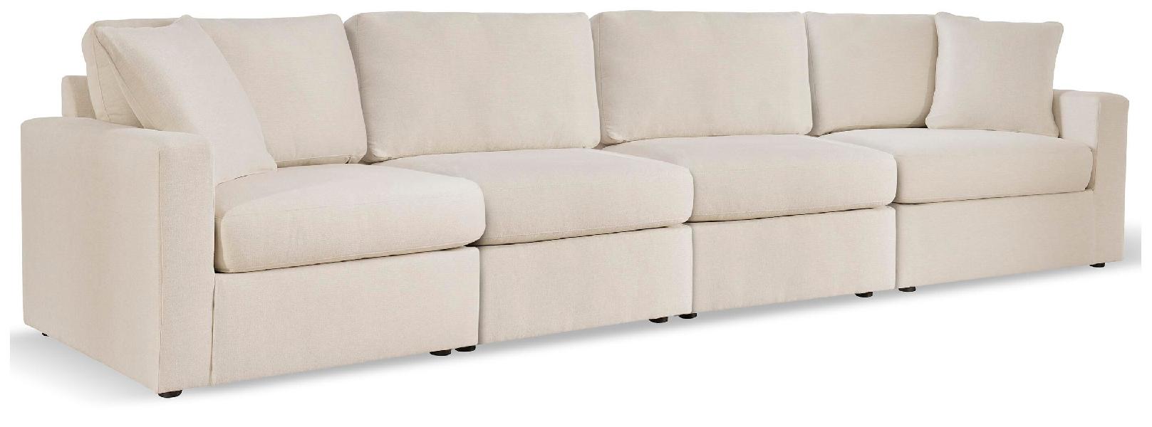 Image of Modmax - 4-Piece Sectional - Oyster