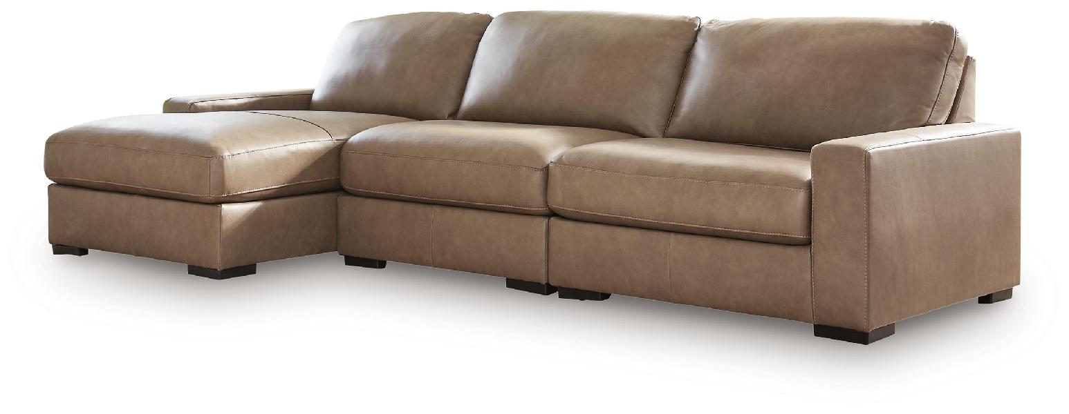 Image of Veronella - 3-Piece Sectional With LAF Corner Chaise - Sahara