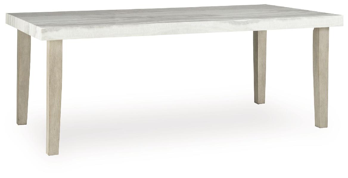 Image of Larawyn - Rectangular Dining Room Table - Bisque
