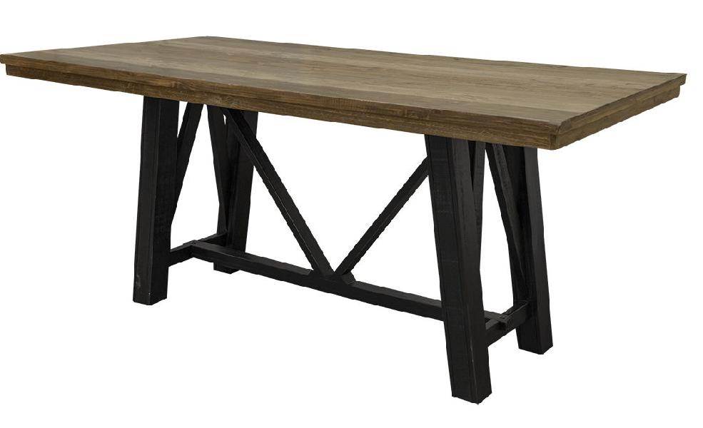 Image of Loft - Counter Height Table - Dark Brown