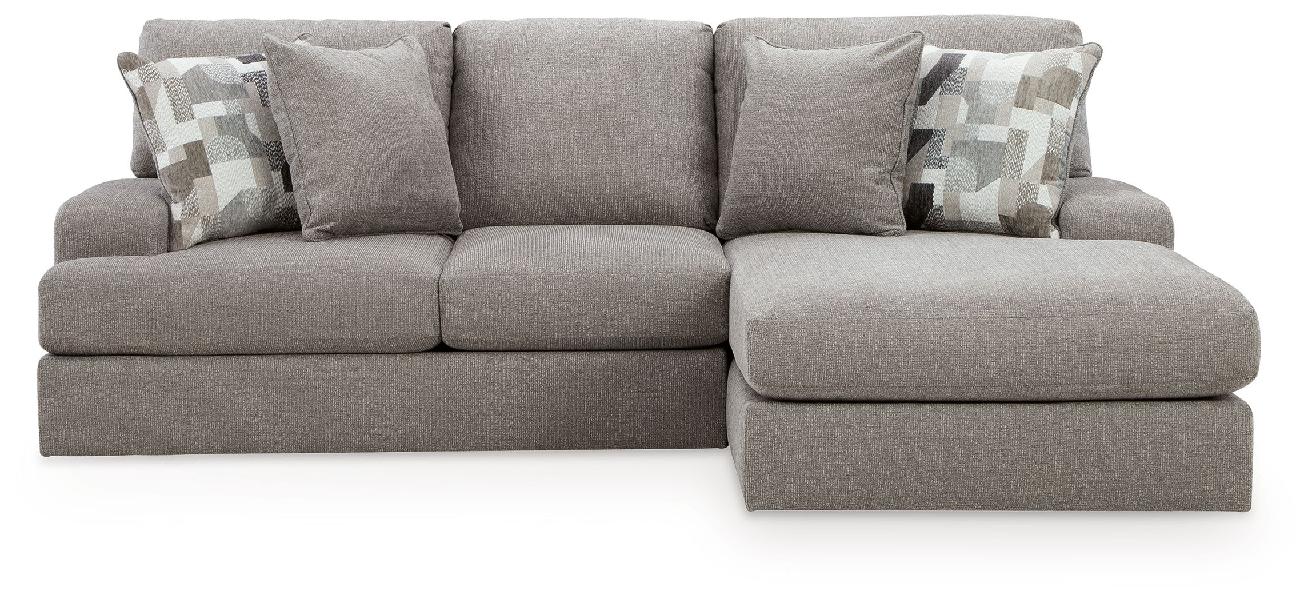 Image of Lindon - 2-Piece Sectional With RAF Corner Chaise - Smoke