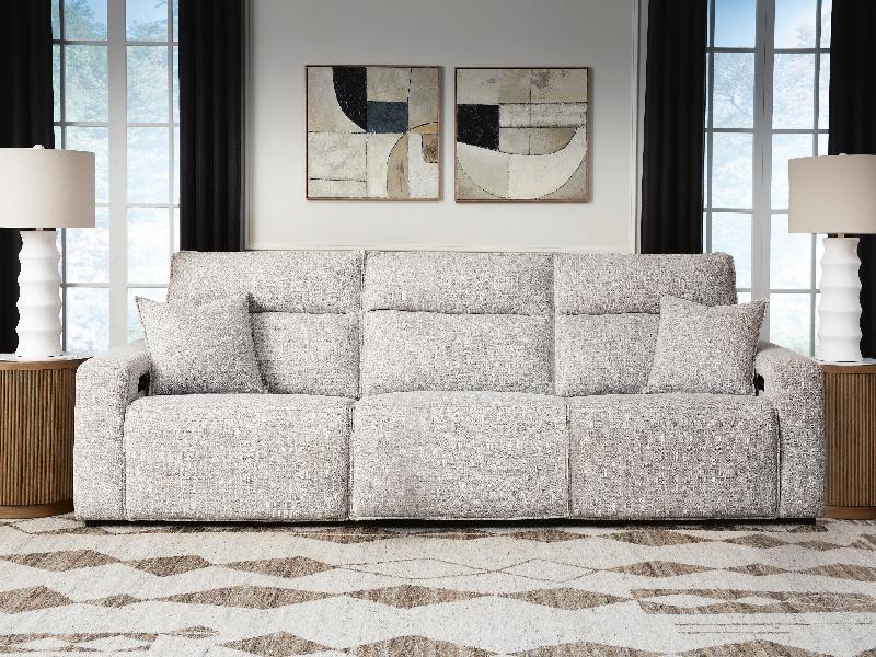 Image of Modmax II - 3-Piece Power Reclining Sectional - Stone
