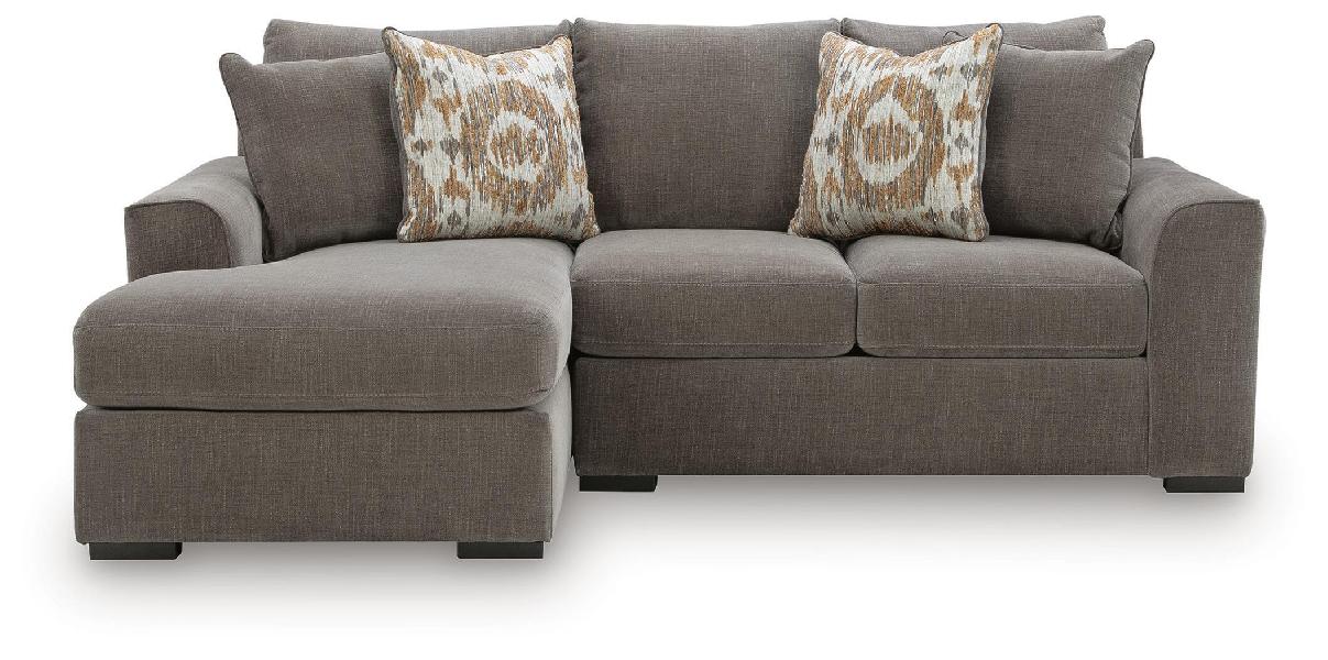Image of Larson Levee - 2-Piece Sectional Sofa With LAF Corner Chaise - Espresso