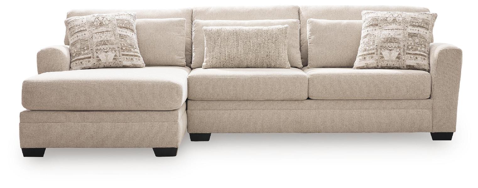Image of Mandi Point - 2-Piece Sectional Sofa With LAF Corner Chaise - Marble