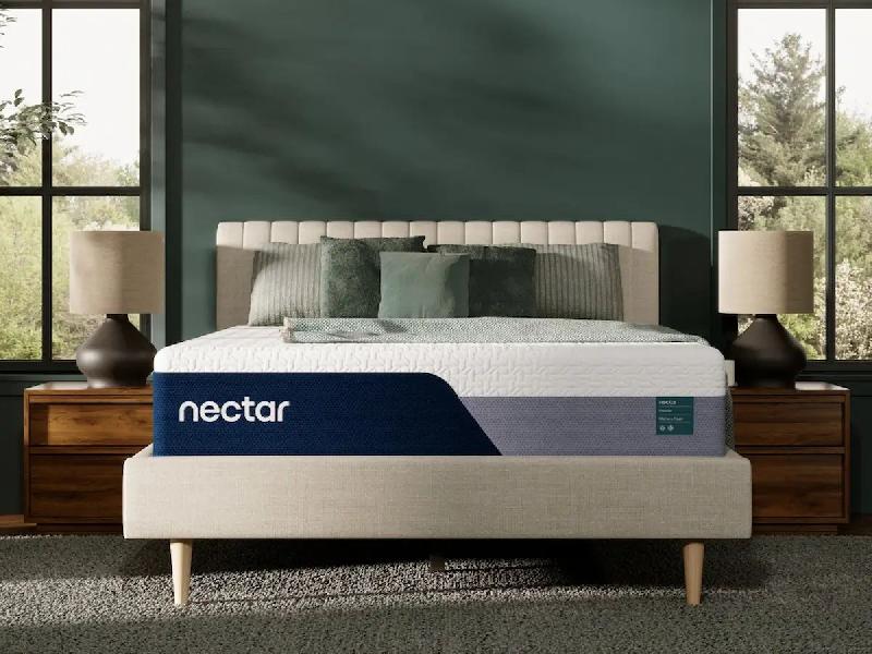 Image of Nectar Premier Memory Foam - Queen Mattress - White