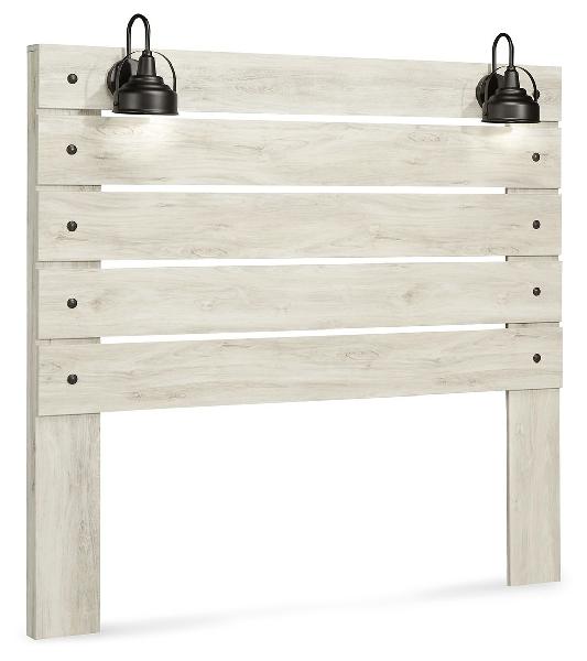 Image of Cambeck - Queen Panel Headboard - Whitewash